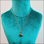 Initiaal Ketting Met Gouden Disc - Aramat Jewels.