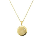 Gouden Ketting Met Diamant - Initiaal Ketting Chirurgisch Staal Aramat Jewels