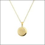 Gouden Ketting Met Diamant Van Aramat Jewels - Initiaal Ketting Chirurgisch Staal