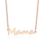 Ketting Mama Staal Met Naam ’mama’ 50cm -