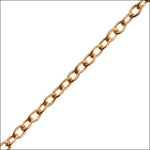 Rosékleurige Zilveren Anker Ketting 925 Zilver 45cm - Aramat Jewels®