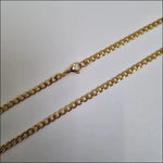 Glamoureuze Stalen Cuban Chain Ketting Met Kleine Sluiting