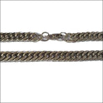 Stalen Curb Chain Halsketting | Halskettingen