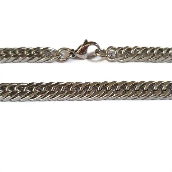 Stalen Curb Chain Halsketting | Halskettingen