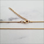 Een Gouden Schakelarmband Met Sluiting