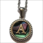 Unieke Abalone Initiaal Ketting Letter Dames a | Bedeltjes en Hangertjes