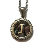 Unieke Abalone Initiaal Ketting Letter Dames i | Bedeltjes en Hangertjes