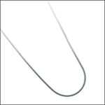 Stalen Slangenketting Met Zilverkleurige Sluiting - Aramat Jewels®