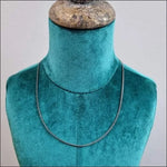 Heren Halsketting Met Zilverkleurige Venetiaanse Ketting - Aramat Jewels.