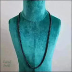 Stalen Jasseron Schakelketting Op Mannequin Met Ketting