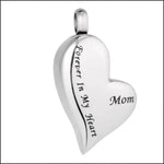 Sterling hart charm met mama’s boodschap