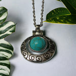 Bohemien Halsketting met Turquoise Steen | Halskettingen