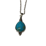 Boho Ketting Dames Druppel Hemels Blauw | Halskettingen