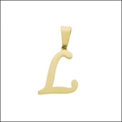 Gouden Hanger Met De Letter e - Stalen Goudkleurige Letter Hanger Initiaal