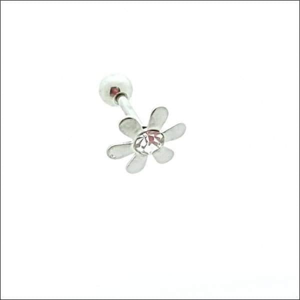 Helixpiercing Bloem Strass Plafondventilator Met Drie Bladen