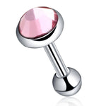 Helixpiercing Met Steentje Roze 5mm