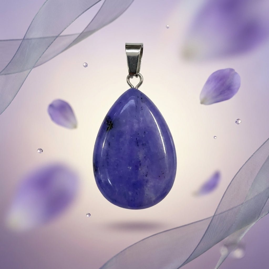Lapis Lazuli Druppel Hanger natuursteen - Aramat Jewels - Hangers - cadeautip