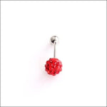 Een Rode Bal Piercing Piercing