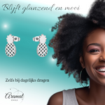 Stalen Oorbellen Ananas - Zomerse Accessoires