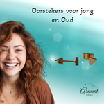 Stalen Oorbellen Driehoek Goudkleur – 5mm
