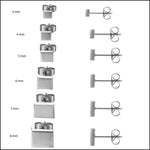 Een diagram van de verschillende onderdelen van een metalen voorwerp