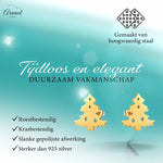 Kerst Oorbellen - Oorstekers in Kerstboomvorm