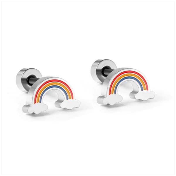 Regenboog Manchetknopen Voor Kinderen - Aramat Jewels® In Meerdere Kleuren