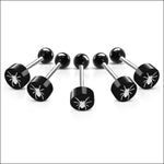 Stalen Tongpiercing Logo Piercing Spin | Lichaamssieraden