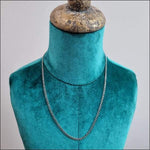 Platte Gourmetketting 50cm Op Mannequin Met Ketting