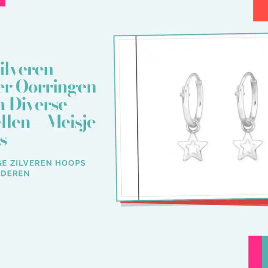 925 Zilveren Kinder Oorringen 12mm Diverse Modellen &ndash; Meisje Hoops by@Outfy
