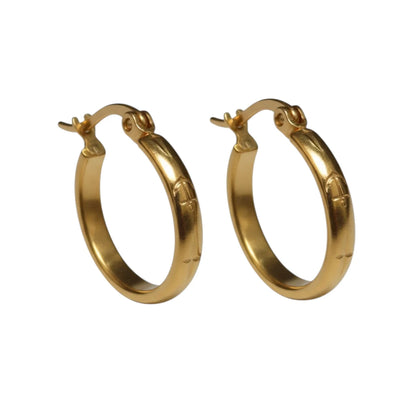 Stainless Steel Anchor Earrings