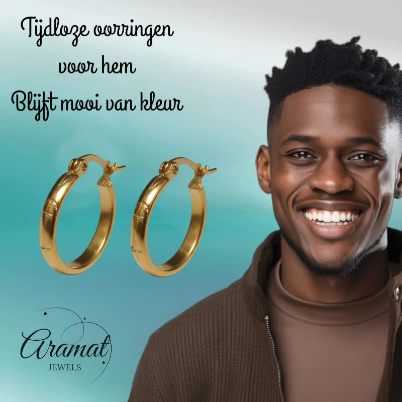 Stainless Steel Anchor Earrings