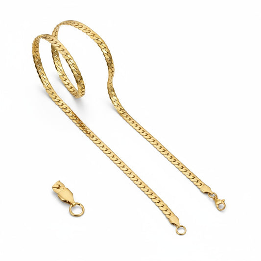 Steel Gourmet Necklace gold-colored steel