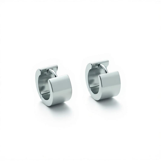 Glamorous Steel Earrings Stainless Steel