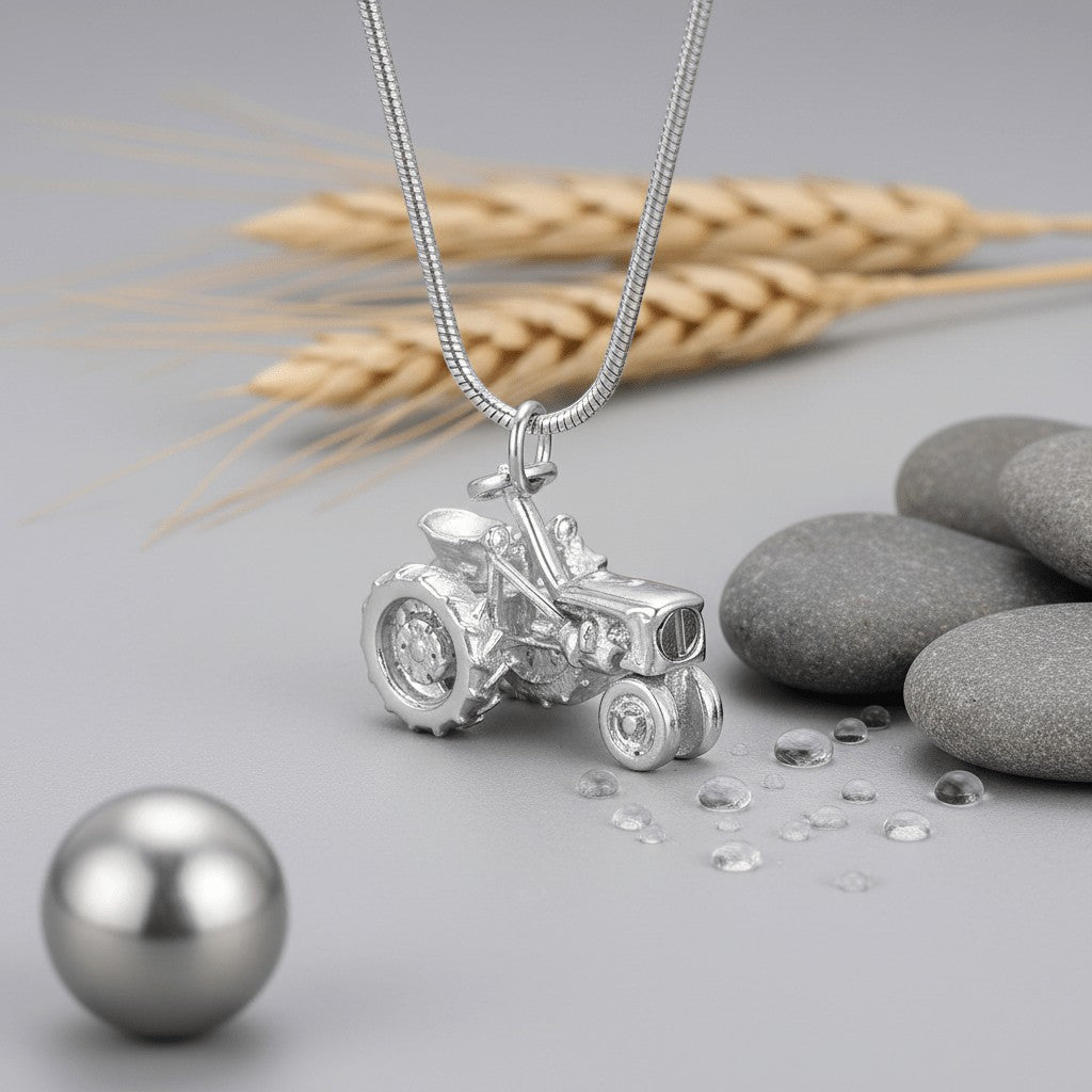 RVS Ashanger Trekker - Zilverkleurig - 20x30 mm - Aramat Jewels - Gedenkhangers - cadeautip