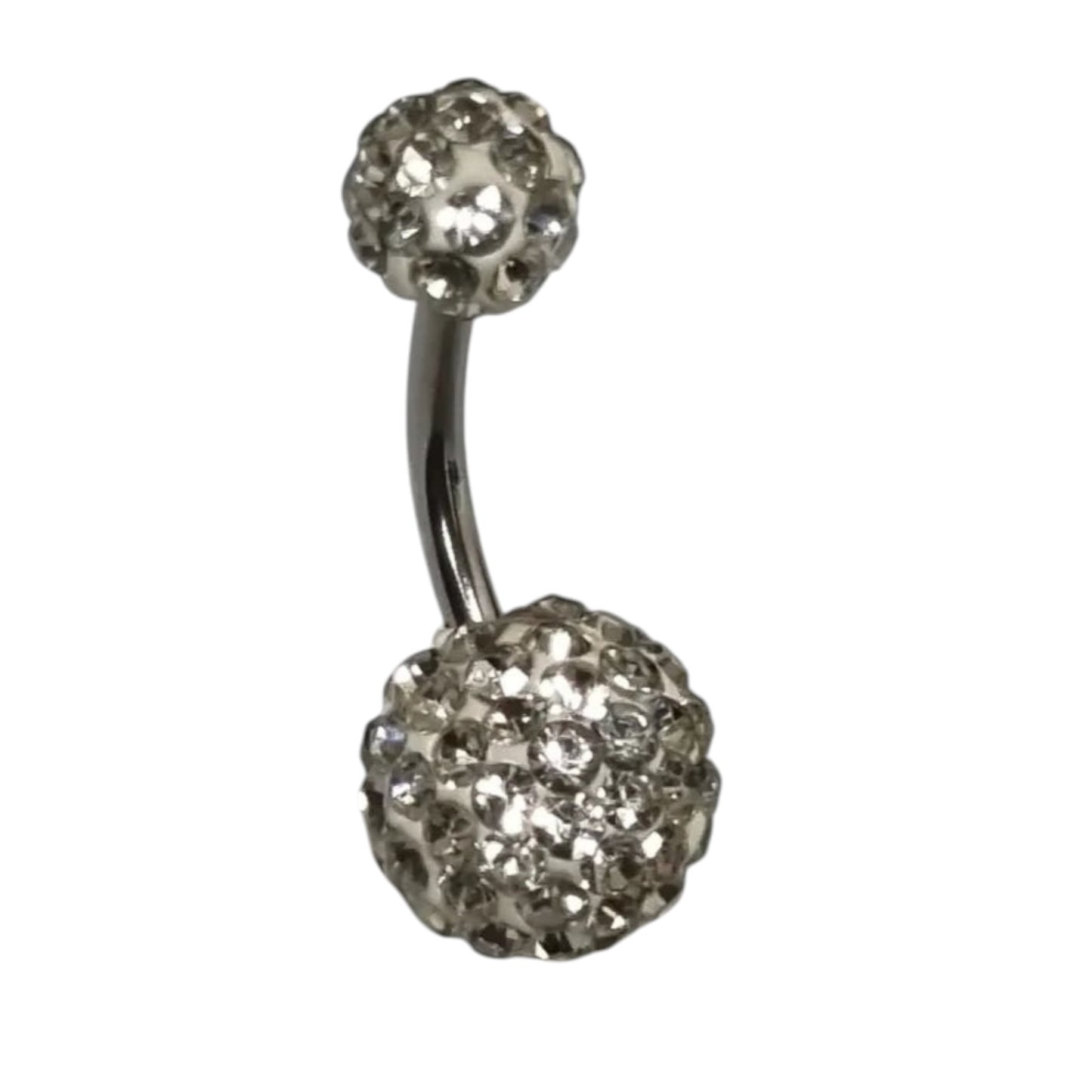 Een paar neusringen van diamant en zilver