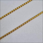 Gouden Slang Ketting Met Fantasiedesign Van 316l Staal.