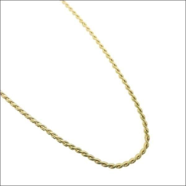 Slangen Ketting Fantasie Goudkleurig 316l Staal 60cm 2mm