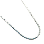 Zilveren Slang Ketting Van 75 Cm Met Productnaam Slangen Ketting Staal 2 Mm.