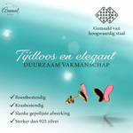 Stijlvolle Vlinder Oorbellen Van Rvs Met Emaille Afwerking - oor6071 - Oorbellen kopen# - 9mm - alles - cadeau