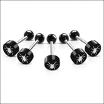 Stalen Tongpiercing Logo Piercing Spin | Lichaamssieraden