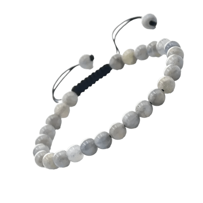 De witte marmeren armband