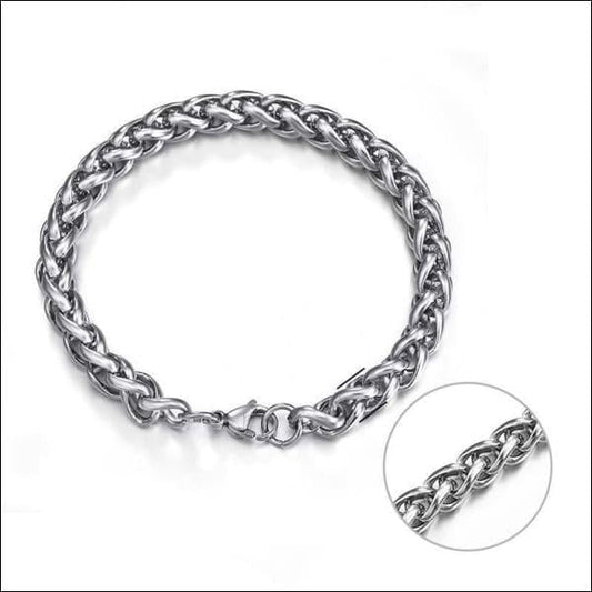 Zilveren Vossenstaart Armband Van Aramat Jewels® In Het Zilverkleurig.