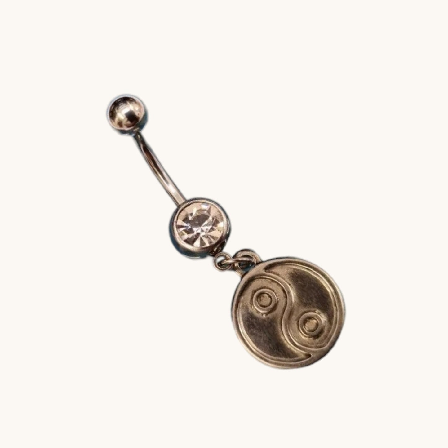 Piercing Nombril Pièce Yin Yang