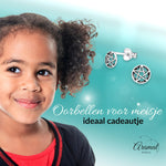 Zilveren gotische ster oorstekers – 6 mm - oor4769 - 30738 - Oorbellen kopen# - 6mm - 925 Zilver - alles