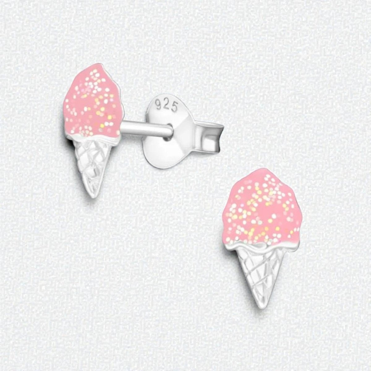 Zomerse Zilveren Ijsco Oorbellen - Aramat Jewels - Oorbellen - cadeautip