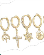 Oorbellen & Oorknopjes Set - Aramat Jewels®