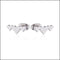 Zilveren Zweerknopjes-oorbellen Van Aramat Jewels® Met 3 Hartjes
